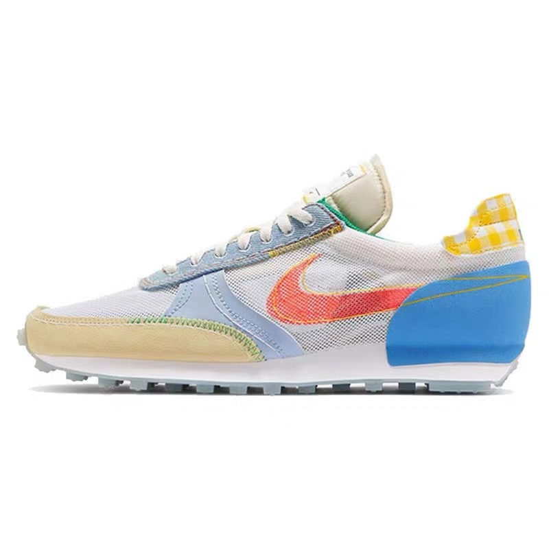 Nike Daybreak Lost Found白蓝粉男女复古华夫跑步鞋CZ8681-167-图3