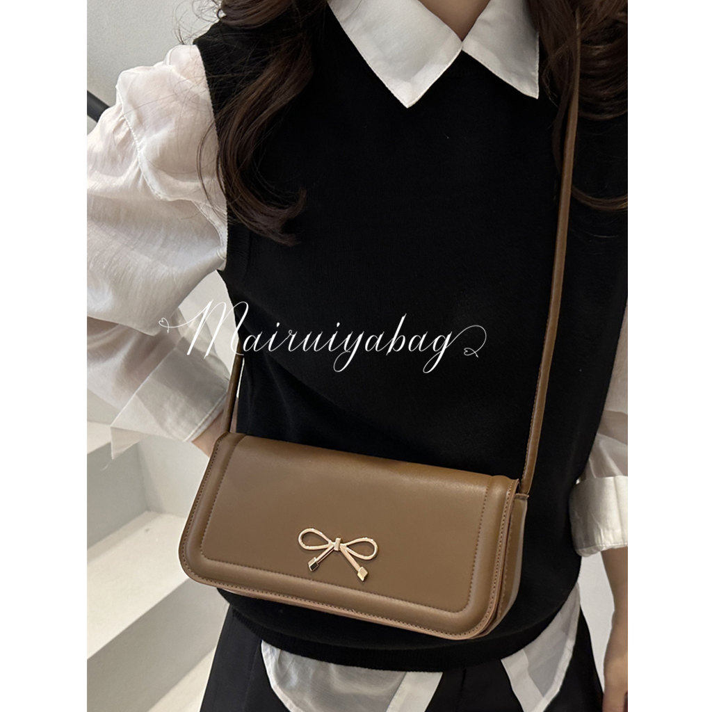 今年流行蝴蝶结包包女2025新款时尚腋下包女ins洋气百搭单肩挎包,淘宝优惠券,粉丝福利购,淘宝优惠卷