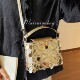 High-looking fashionable cross-body bucket bag