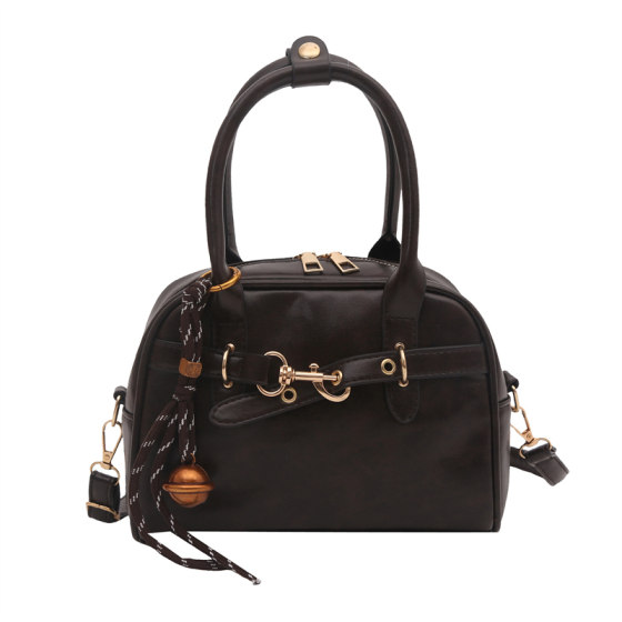 Retro British red fashion portable bowling bag