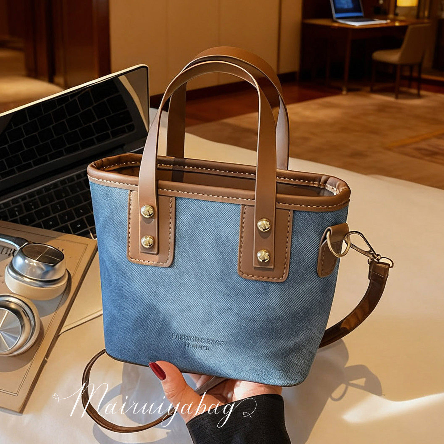 高级质感小众包包2025新款女包百搭复古单肩斜挎包时尚手提水桶包,淘宝优惠券,粉丝福利购,淘宝优惠卷