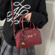 Retro British red fashion portable bowling bag