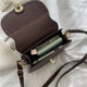 Japanese and Korean retro saddle bag women's crossbody high-end bag 2021 new autumn and winter ins casual versatile shoulder bag