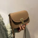 Japanese and Korean retro saddle bag women's crossbody high-end bag 2021 new autumn and winter ins casual versatile shoulder bag