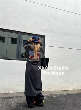 xiuxiustudio自主美式复古刺绣棒球帽男女同款遮阳帽滑板帽嘻哈帽