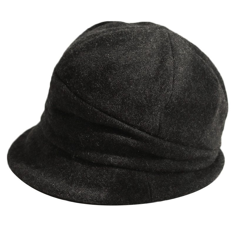 帽子女秋冬百搭羊毛小沿盆帽八角帽韩版日系渔夫帽画家帽鸭舌帽潮,淘宝优惠券,粉丝福利购,淘宝优惠卷