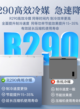 澳柯玛BC/BD-518HN商用大冰柜超大容量401-828升冷藏冷冻柜2026