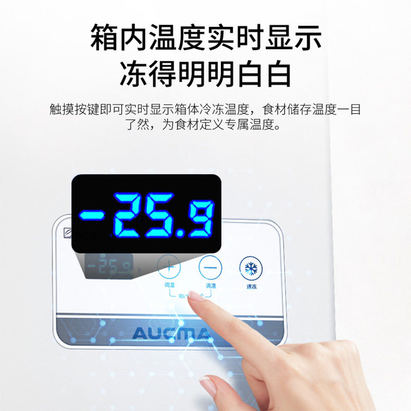澳柯玛bc / bd-143dne家用小型冰柜 澳柯玛冷柜