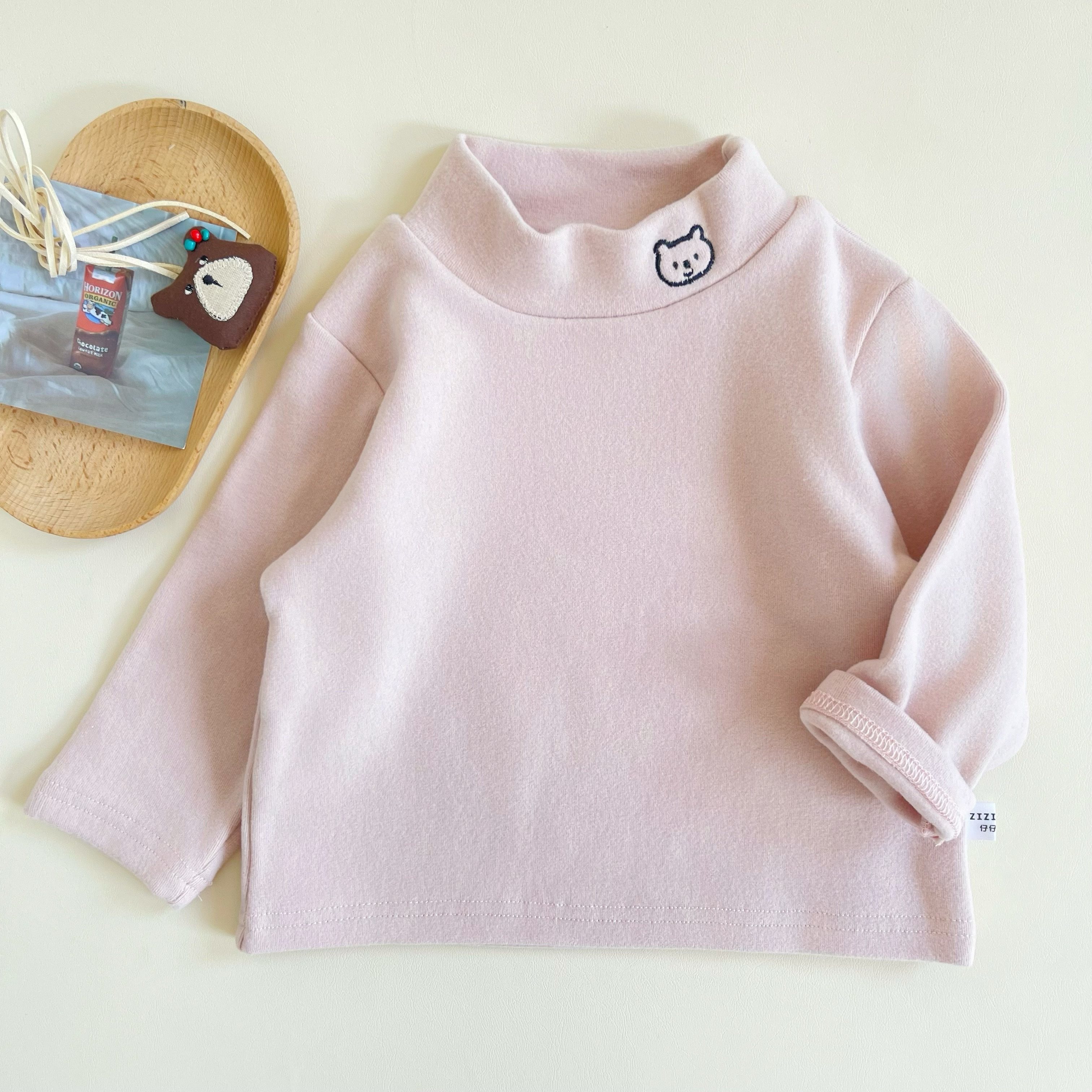 男女宝宝秋冬季保暖半高领打底衫小童弹力长袖打底婴幼儿百搭上衣,淘宝优惠券,粉丝福利购,淘宝优惠卷