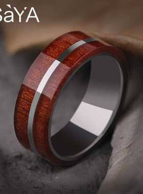 复古男士时尚风食指饰品单身戒