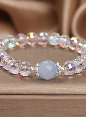 奥地利水晶手链女款时尚单圈