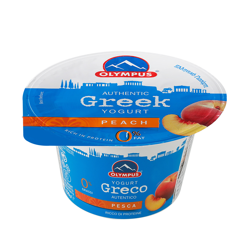 （6杯）奥林匹斯牌原味水果发酵乳酸奶150g 希腊进口Greek yogurt - 图3