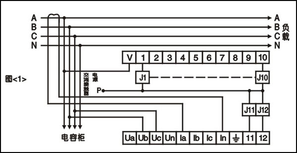 上海威斯康380V无功补偿控制器JKL5A/JKG2B 162*102补偿器JKW5B-图1