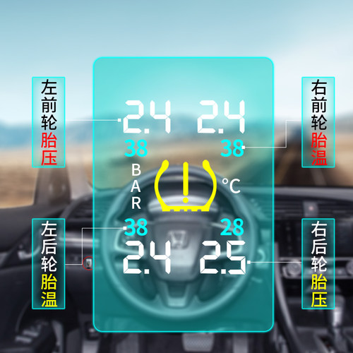 适用于本田雅阁皓影缤智XRV飞度凌派冠道内置原厂胎压监测器改装 - 图2