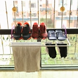 Складная балконная нагревательная стойка для полотенец, стойка для подвесной стойки для подвески