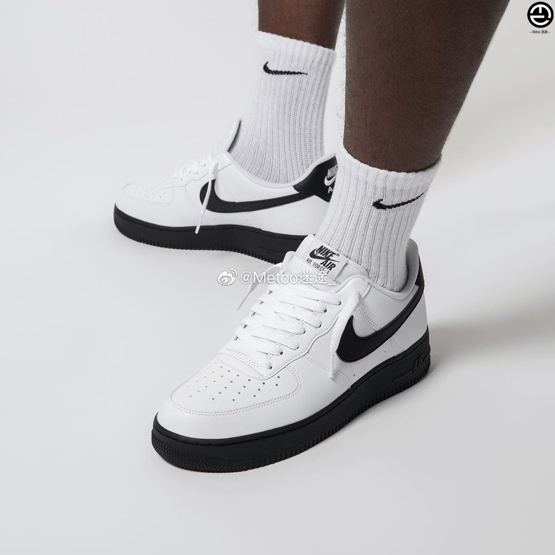 Nike/耐克 Air Force 1 黑白熊猫小权志龙空军一号板鞋 CV/CK7663