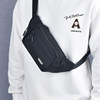 Multifunctional outdoor waist bag for men and women running sports crossbody