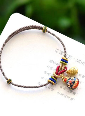 原创手工2025年吉祥物手链