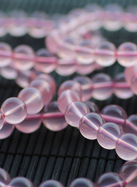 高货正品星光粉水晶粉晶冰种手链