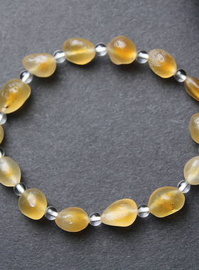 阿拉善玛瑙戈壁滩筋脉手串