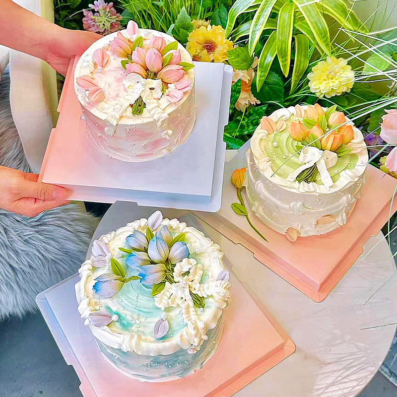 刮刀花蛋糕装饰摆件郁金香成品巧克力配件送妈妈女神生日烘焙点缀,淘宝优惠券,粉丝福利购,淘宝优惠卷