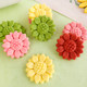 Colorful sunflower cookie cake dessert decoration ornaments