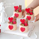 Love cookie cake decoration ornaments