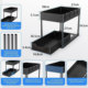 Kitchen seasoning storage rack narrow style seasoning rack countertop small oil, salt, sauce, vinegar seasoning storage rack stove