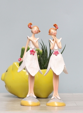 欧式风天使生日礼物树脂工艺品