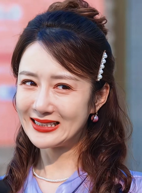 依然喜事李依晓同款珍珠发夹法式甜美气质侧边一字夹边夹发卡头饰