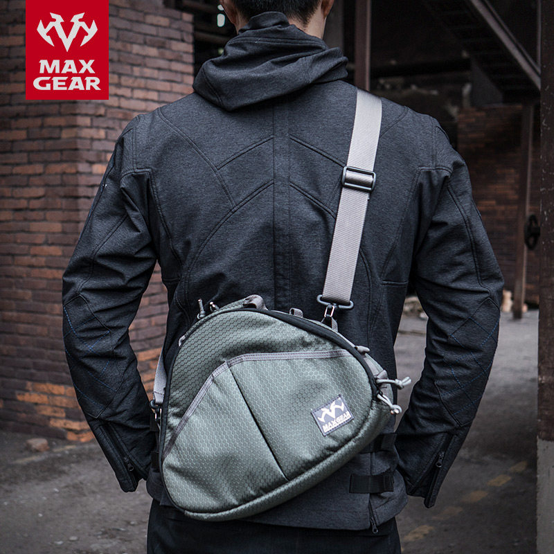 MAXGEAR三叶虫单肩包 男休闲斜挎军迷尼龙防泼水单肩斜跨包,淘宝优惠券,粉丝福利购,淘宝优惠卷