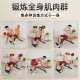 Folding and storage dumbbell bench without installation of extended headrest