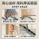 Folding and storage dumbbell bench without installation of extended headrest