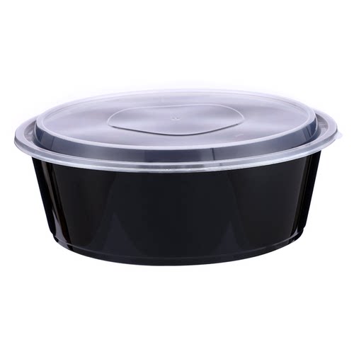 2000ml3000ml4800ml圆形一次性餐盒盆外卖美式火锅龙虾大号打包盒 - 图3
