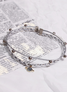 朋克星球未来感银色港风项圈