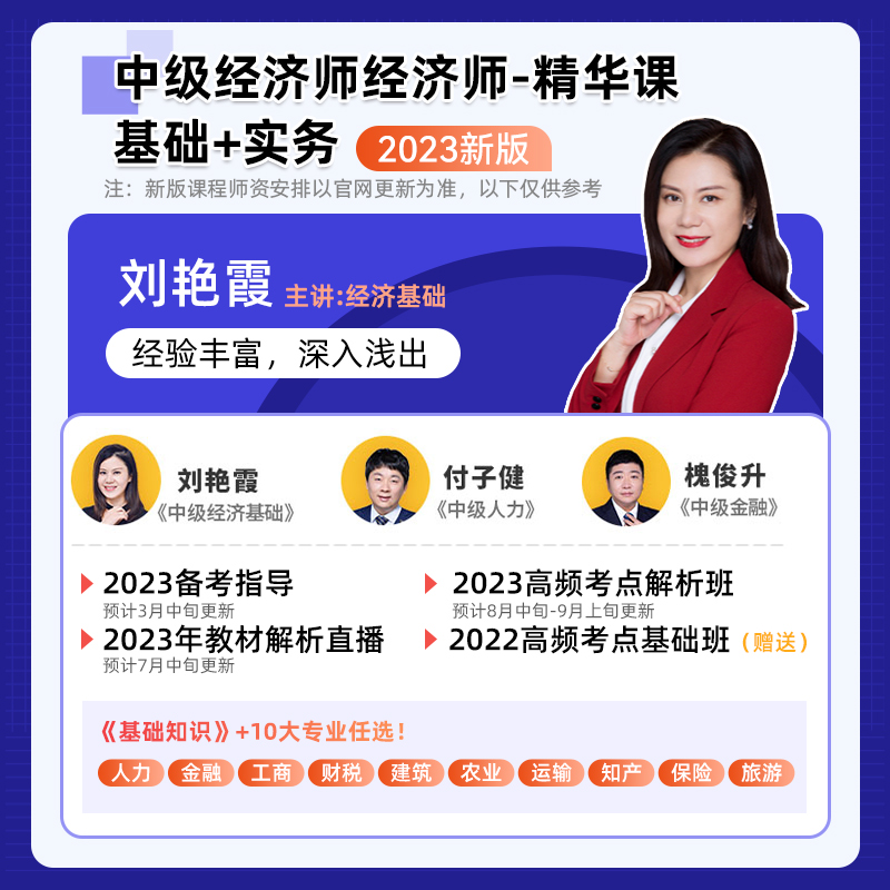 环球网校官方2023年中级经济师2023版教材精编版应试教材2本套经济基础知识+金融专业知识与实务全国经济专业技术资格考试用书-图0