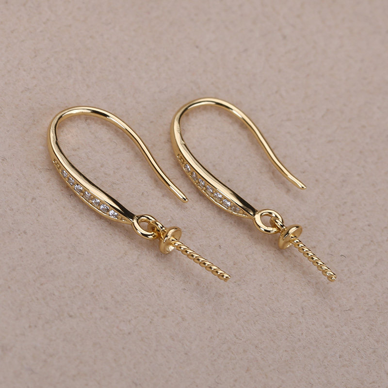 s925纯银银饰耳饰配件 珍珠饰品diy手工制作耳钩耳坠半成品耳环,淘宝优惠券,粉丝福利购,淘宝优惠卷