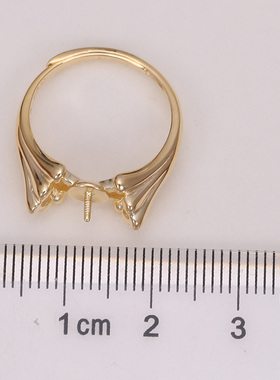 s925纯银手工diy制作戒指