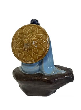 陶瓷摆件石湾公仔假山创意