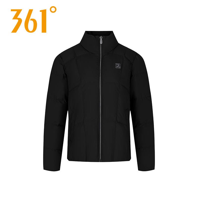 361运动羽绒服女2025年冬季新款立领短款保暖外套562444312 - 图0