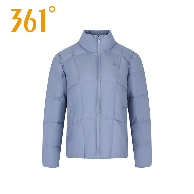 361运动羽绒服女2025年冬季新款立领短款保暖外套562444312 - 图1