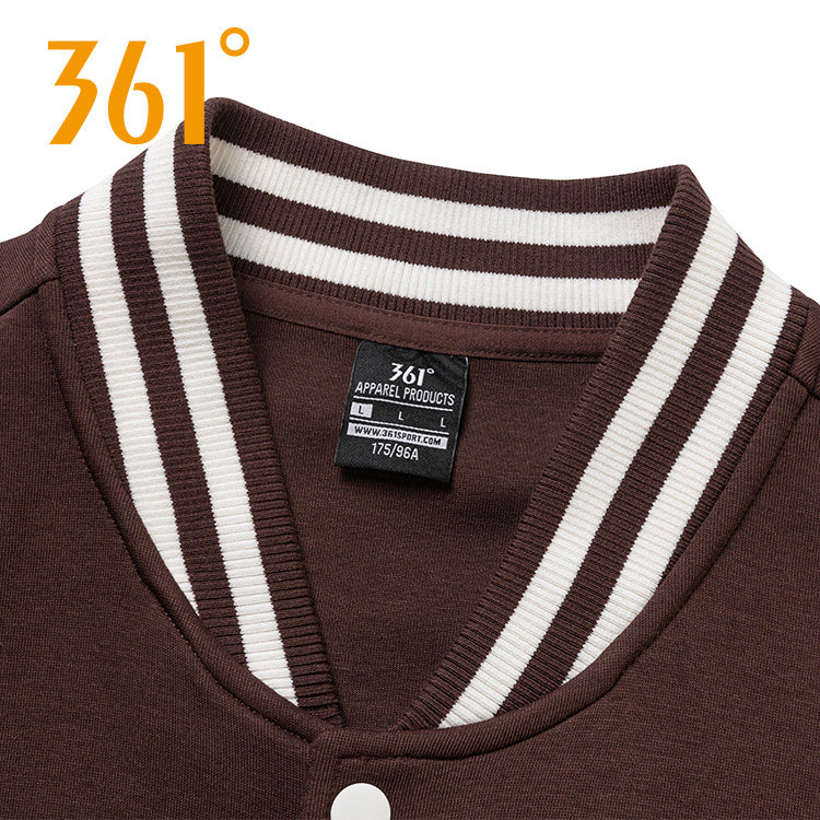 361度男式立领卫衣棒球服外套开襟长袖运动飞行夹克上衣秋冬新品,淘宝优惠券,粉丝福利购,淘宝优惠卷