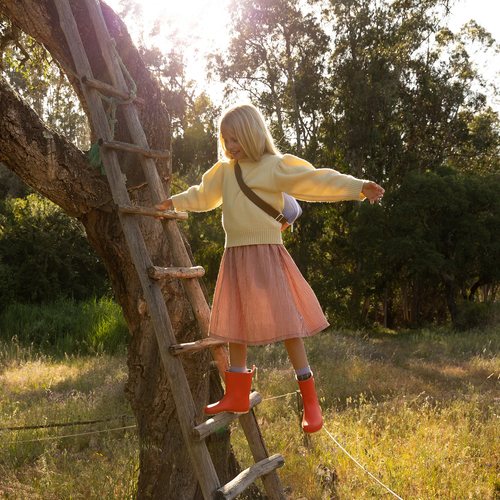 荷兰Sticky lemon儿童橡胶雨鞋男女宝短筒防滑雨靴 不下雨也可穿 - 图0
