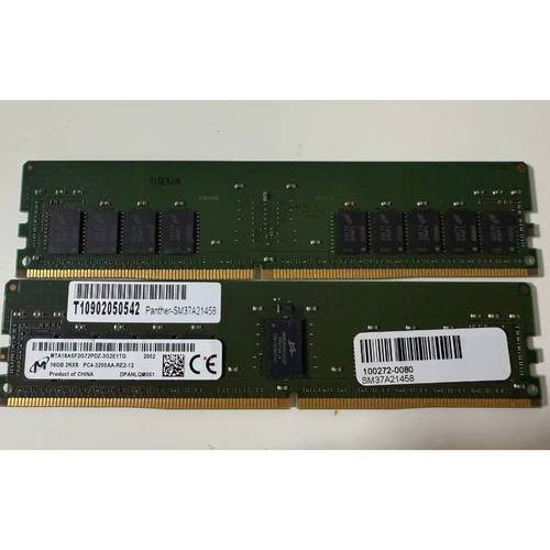 镁光MT 16G 2rx8 3200 服务器内存 RECC MTA18ASF2G72PDZ-3G2E1TG - 图0