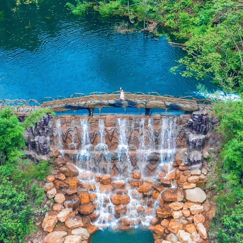 广州深圳出发清远漂流古龙峡漂流全程漂云天玻霸玻璃峡谷一日游-图2