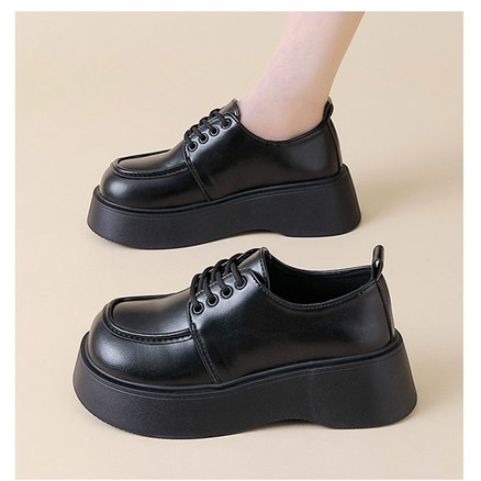 品牌特价真皮乐福鞋女2026春季英伦风厚底增高白色单鞋百搭小皮鞋,淘宝优惠券,粉丝福利购,淘宝优惠卷