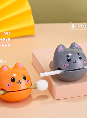 小木鱼情绪稳定静心办公室桌面