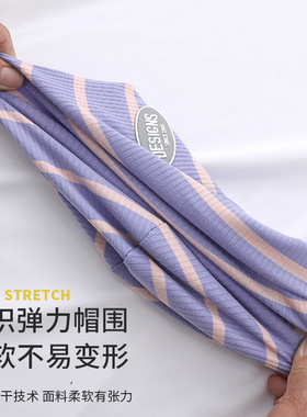 儿童套头帽春秋儿童堆堆帽护耳帽包头帽显脸小男女童2件套装纯棉