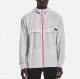 UA Under Armour Men's Hooded Woven Sports Running Jacket Jacket Sun Protection Skin Jacket ສີຂາວ 1374229