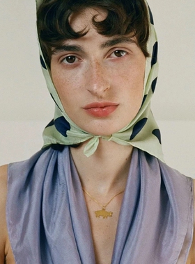 复古马儿中古手工可爱小猪项链